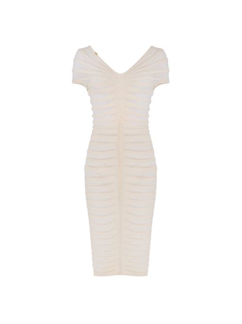 Abito in filato di cotone e viscosa ELISABETTA FRANCHI | AM26T62E2.193